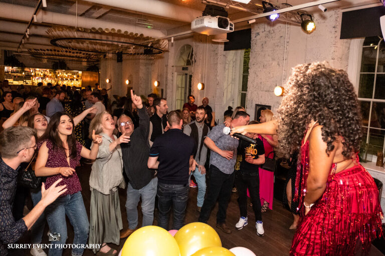 Party photography by Surrey Event Photography