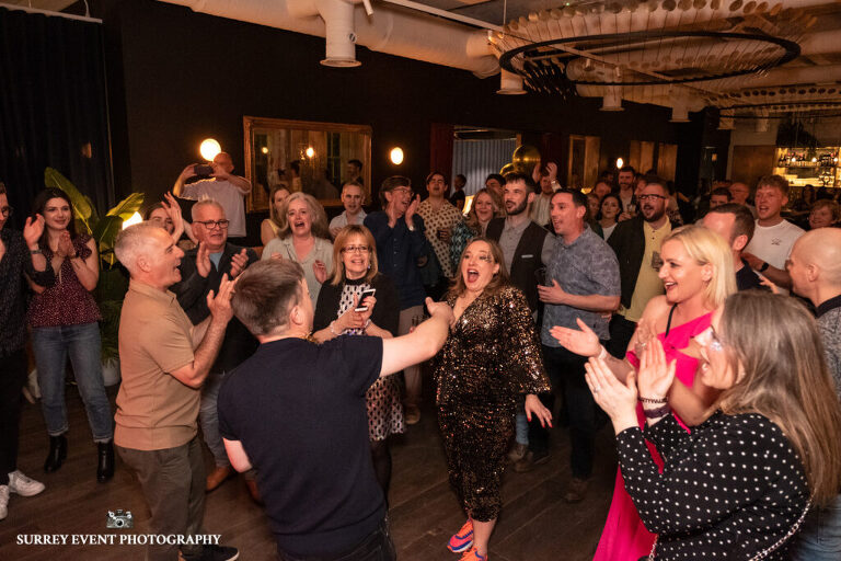 Party photography by Surrey Event Photography