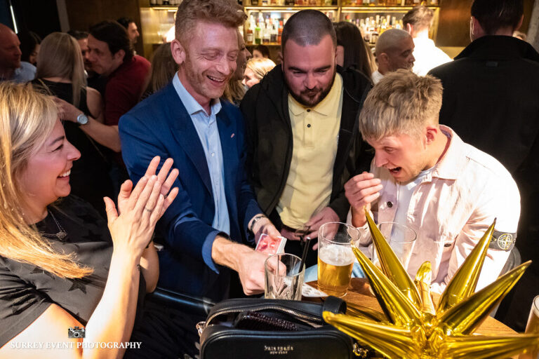 Party photography by Surrey Event Photography