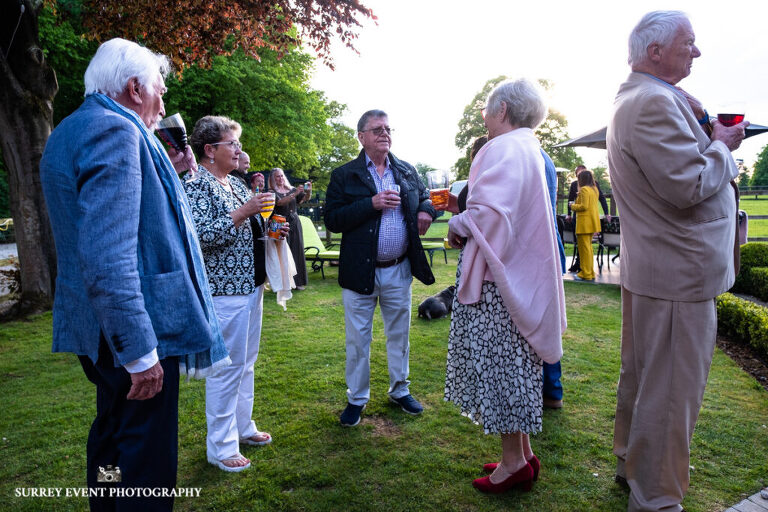 Garden party photography by Surrey Event Photography