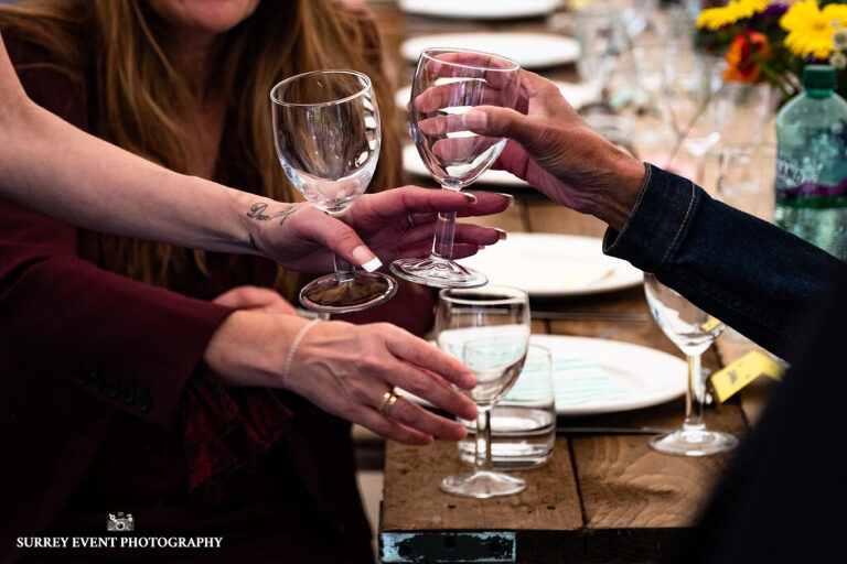 Documentary wedding photography in Surrey