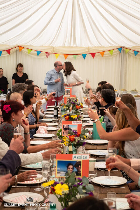 Documentary wedding photography in Surrey