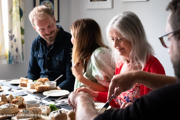 Dinner party photography