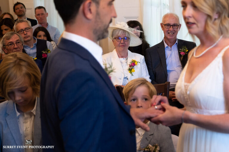 Documentary wedding photography in Surrey