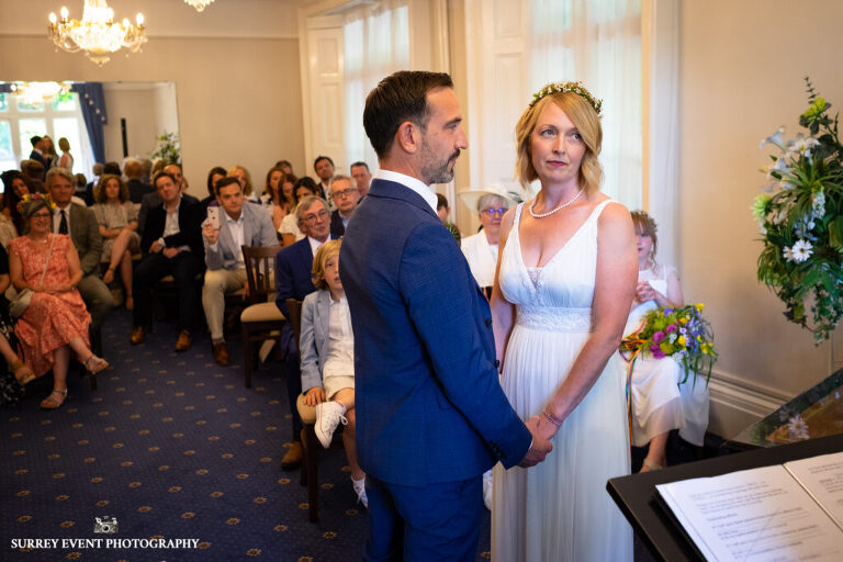 Documentary wedding photographer Surrey