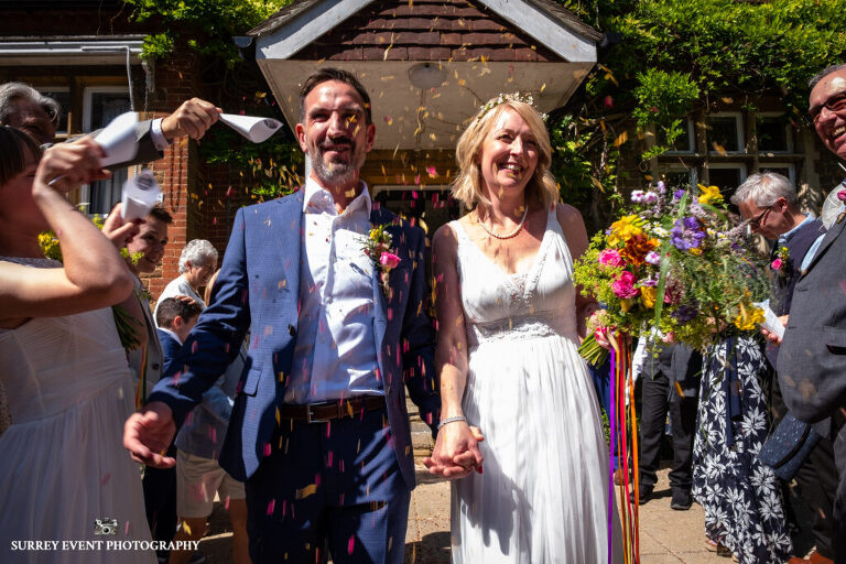 Documentary wedding photographer Surrey