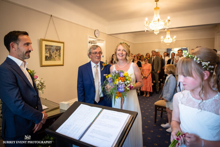 Artington House Guildford wedding photographer