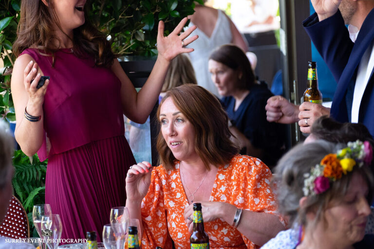 Documentary wedding photographer Surrey