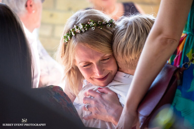 Documentary wedding photographer Surrey