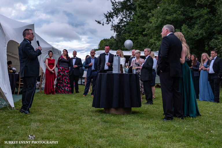 Event and documentary wedding photographer in Surrey