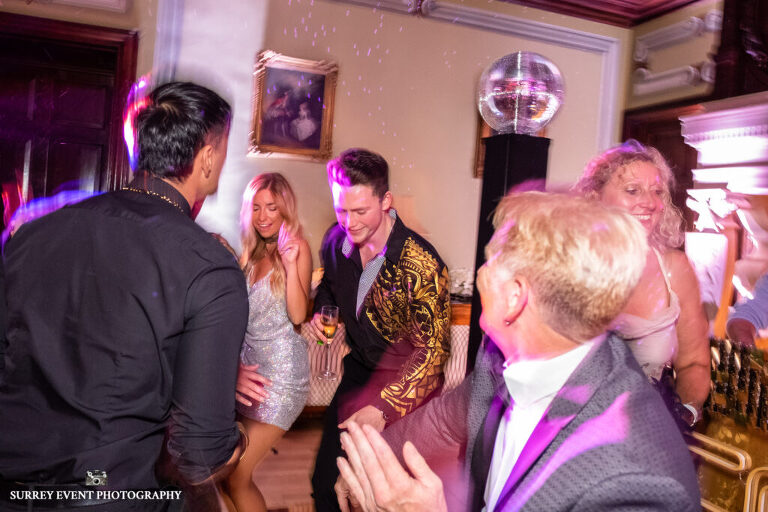 Documentary style birthday party photographer in Surrey and Sussex