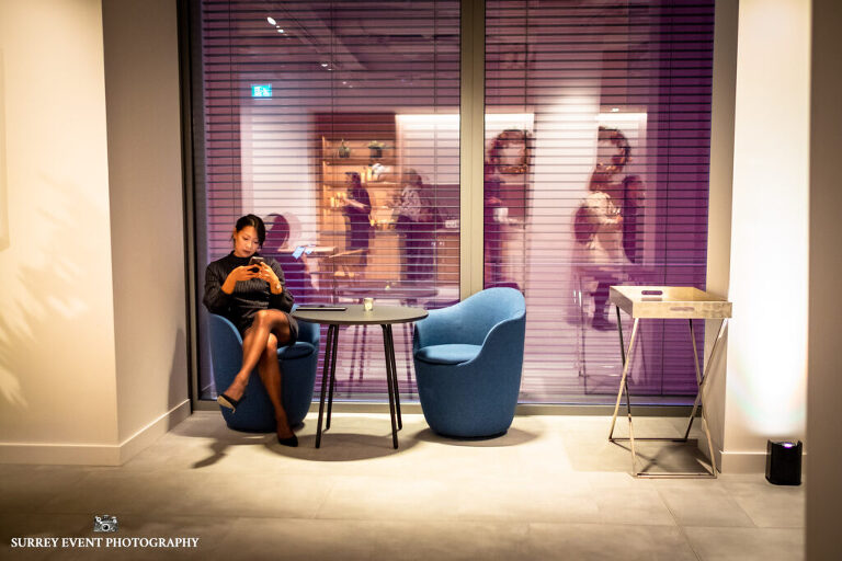 Corporate event photographer in London