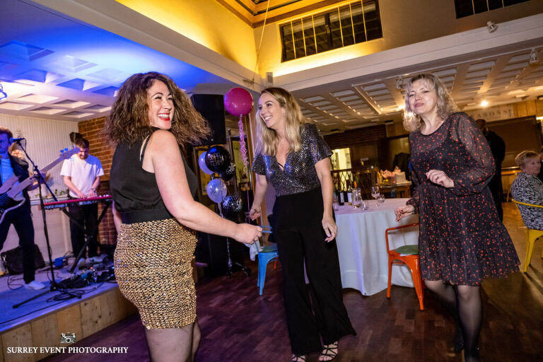 Documentary style party photography by Surrey Event Photography