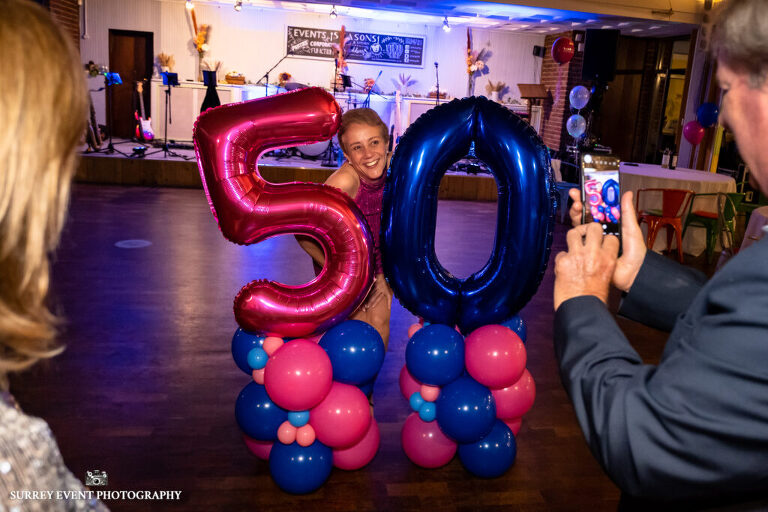 Documentary style party photography by Surrey Event Photography