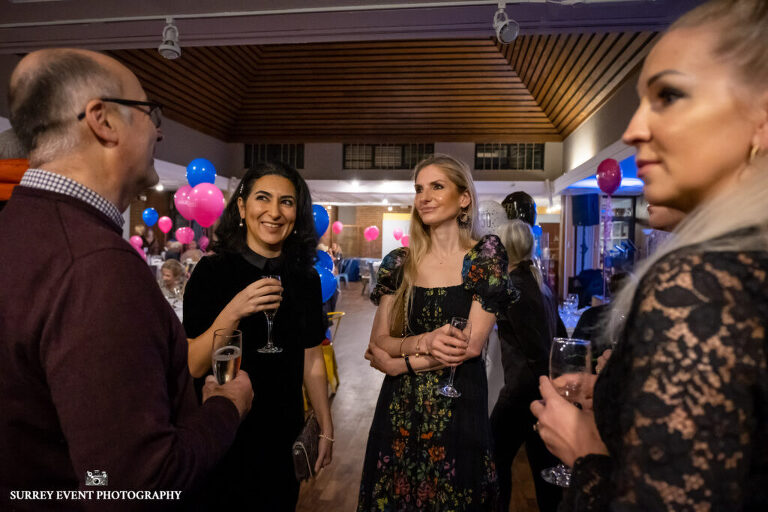 Documentary style party photography by Surrey Event Photography