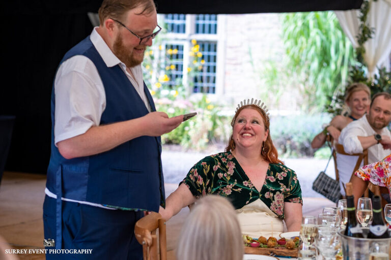 Documentary wedding photographer - Broadfield Court, Herefordshire