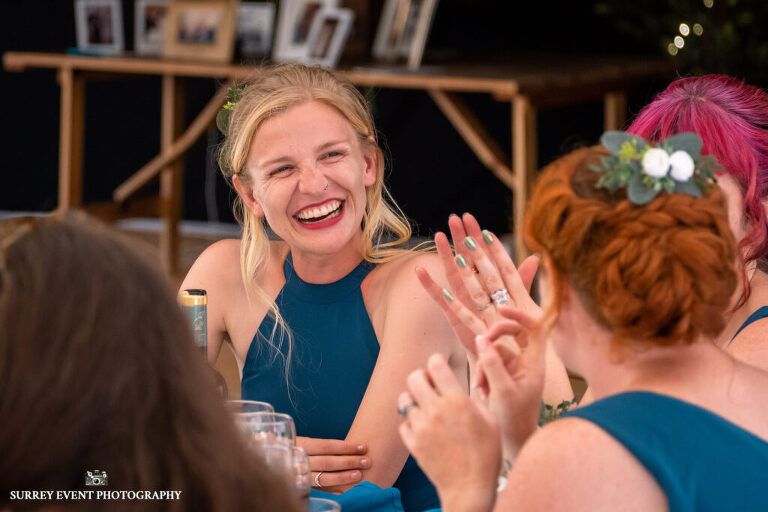 Documentary wedding photographer - Broadfield Court, Herefordshire